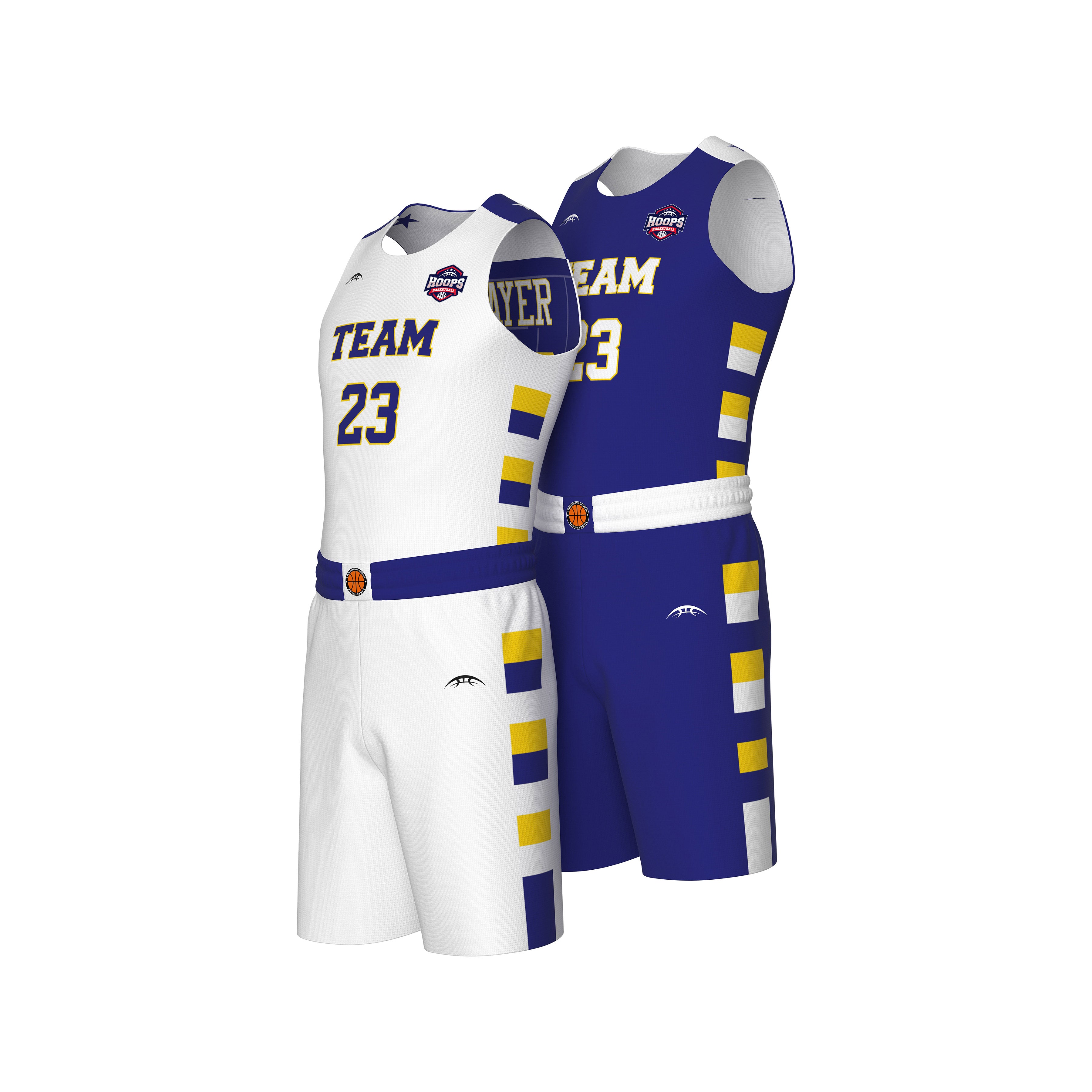 Custom Basketball Uniform - Reversible