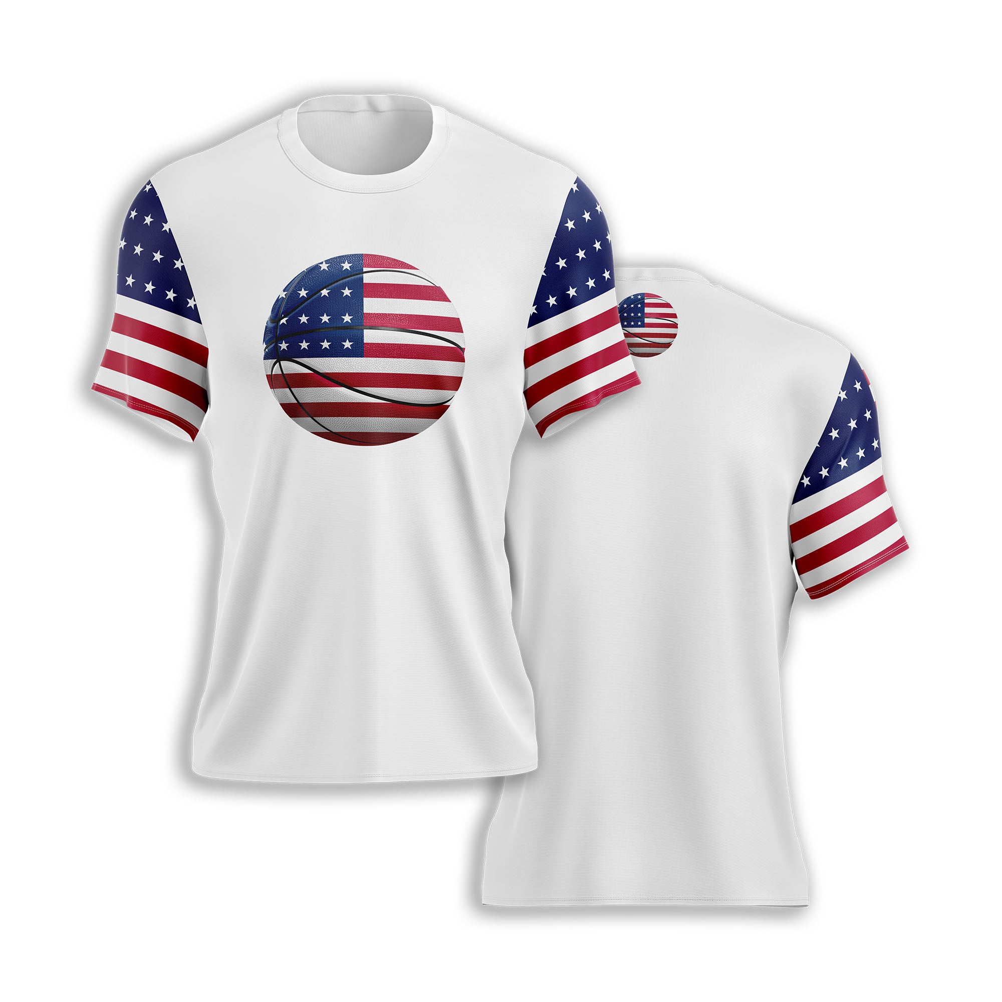 Hoopsbasket Custom Independence Day T Shirt 1