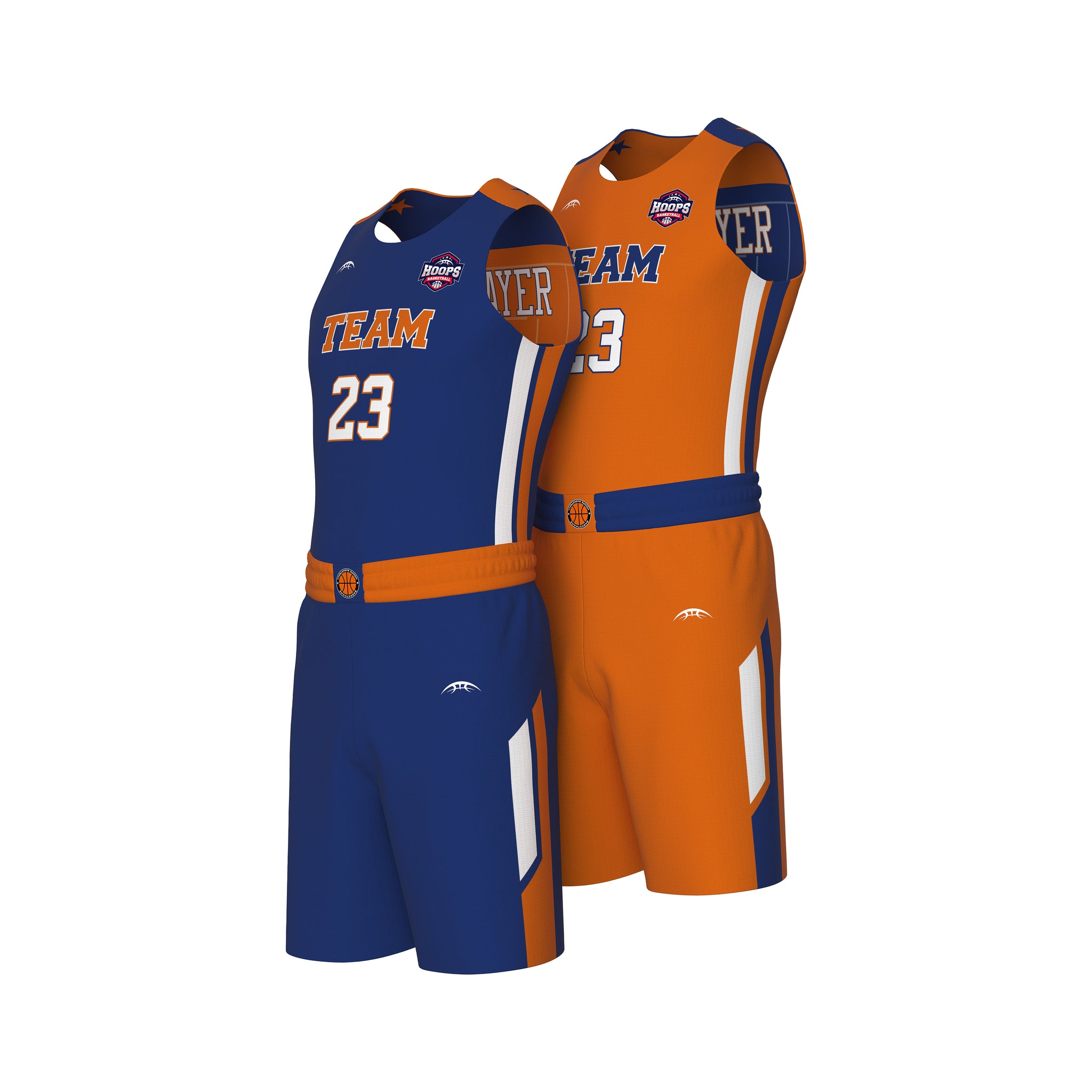 Custom All-Star Reversible Basketball Uniform - 159 Falcon 5XL-T / Women's